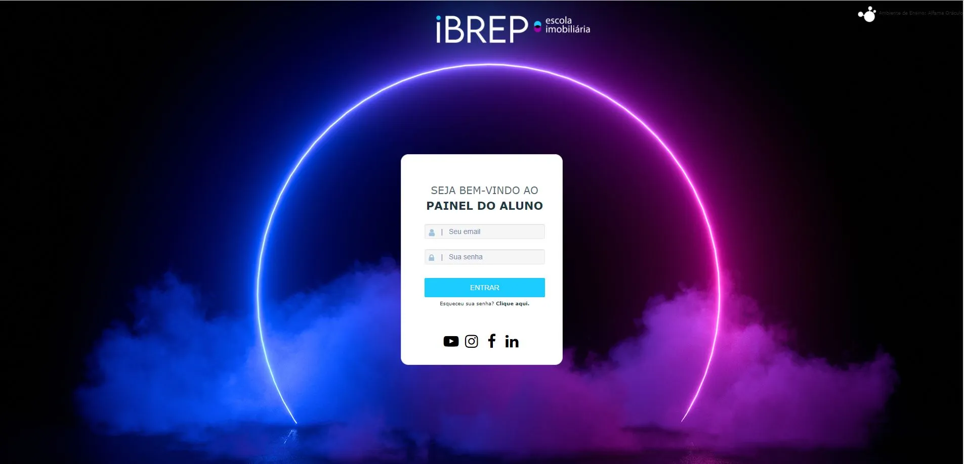 AVA - Ambiente virtual de aprendizagem