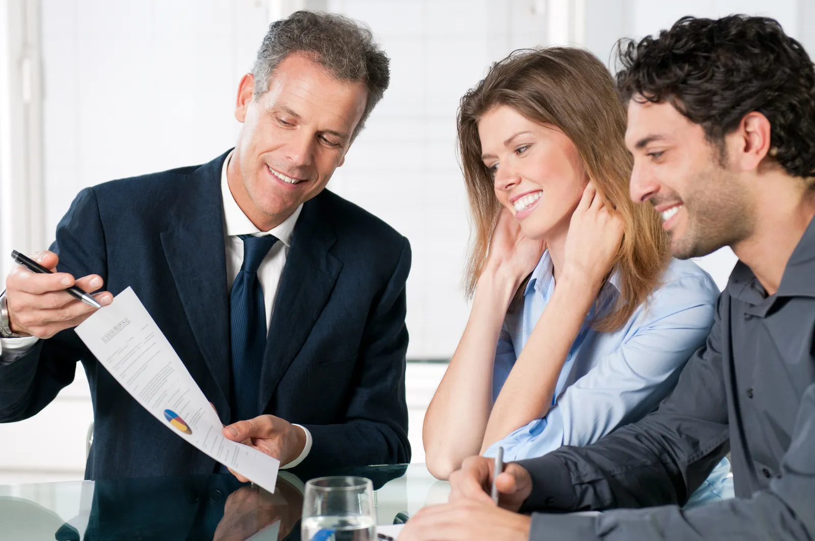 Financial planning consultation. banner post 5 erros mais comuns dos corretores